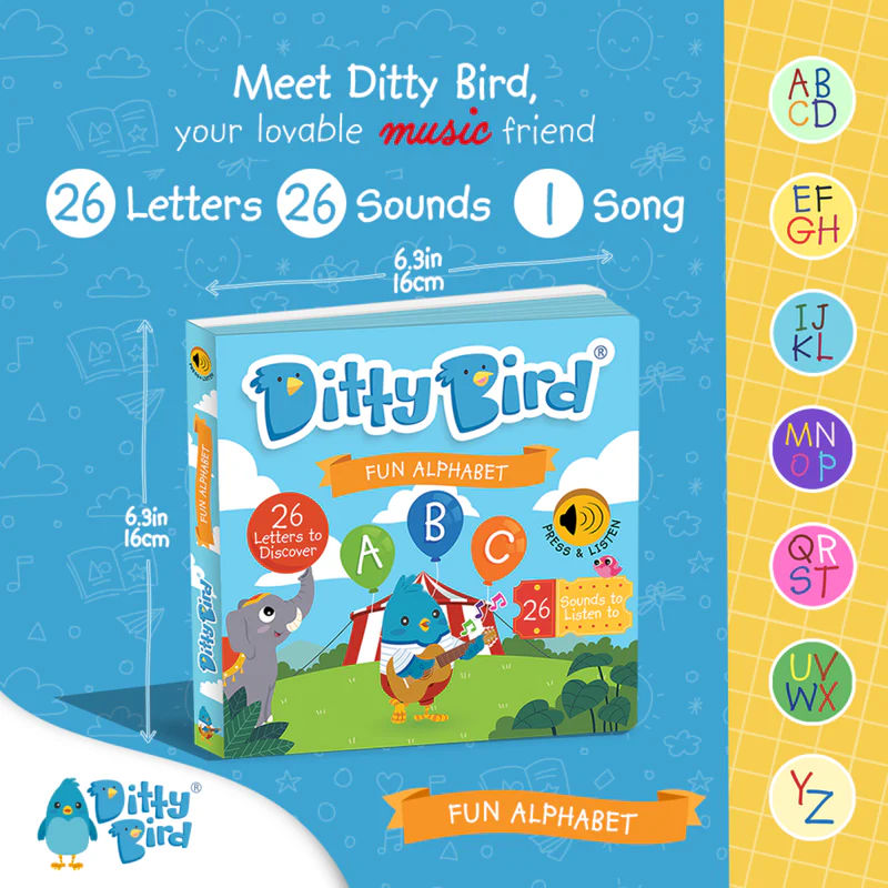 
                      
                        Ditty Bird Fun Alphabet - Rechargeable
                      
                    